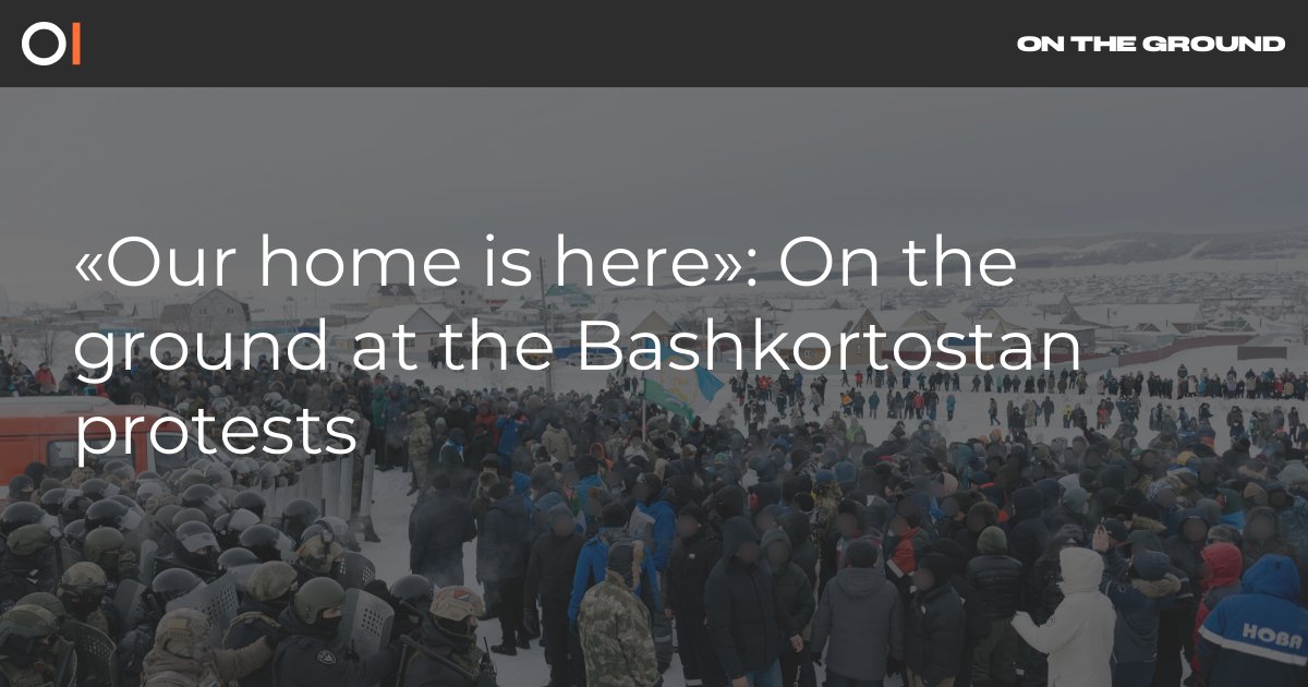 «Our home is here»: On the ground at the Bashkortostan protests