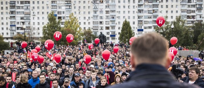 Митинг-встреча с Алексеем Навальным в Оренбурге/Фото: Евгений Фельдман