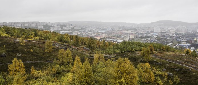 Вид на Мурманск / Фото: Евгений Фельдман для проекта «Это Навальный»